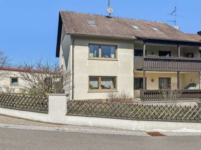 Gepflegtes Doppelhaus mit 3 abgeschlossenen Wohnungen in ruhiger Wohnlage in Büchenbach