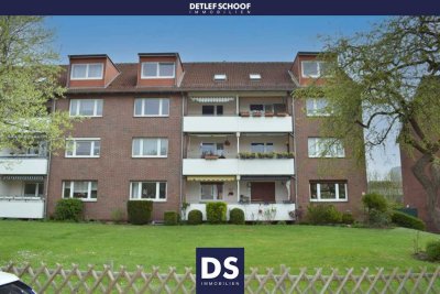Funktionale 3-Zimmer-Wohnung in ruhiger
zentraler Lage von Kiel-Hassee