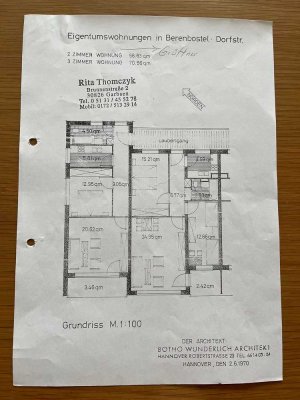 Wunderschön geschnittene, barrierefreie Etagenwohnung in ruhiger Sonnenlage mit Balkon