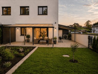 Provisionsfrei! Einfamilienhaus-Feeling | Exklusive Doppelhaushälfte | Smart Home | 3,20m Raumhöhe