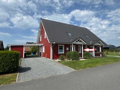Energieeffiziente Doppelhaushälfte in guter Lage nahe Husum - aktuell vermietet.