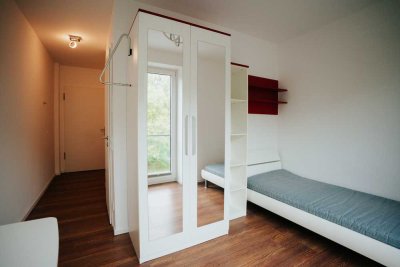 Appartement möbliert 1 Zimmer 20m² für Studenten Azubi Wohnung am Wasser modern Kiel City Altstadt