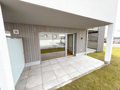 Provisionsfrei! Neubau-Erstbezug: 3-Zimmer-Wohnung mit Terrasse im Erdgeschoss