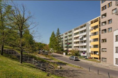 3 Raum-Wohnung - Balkon mit Parkblick