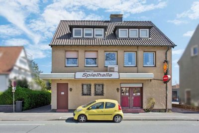 � Wohn- und Geschäftshaus mit etabliertem Spielhallenbetrieb und Entwicklungspotenzial