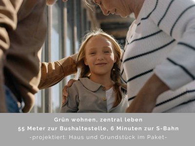 Neubau Bungalow im Ortskern Poppenbüttel