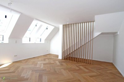 Exklusive Dachgeschosswohnungen mit Außenflächen in einem schönen Altbau