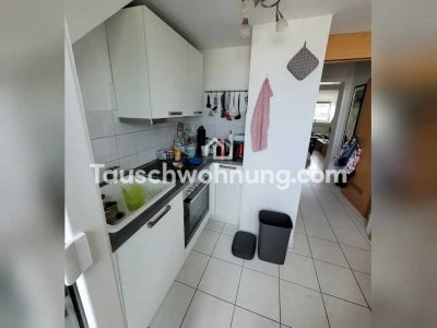 Tauschwohnung: Schöne 2-Zimmer-Wohnung mit Sonnenterrasse, zentral