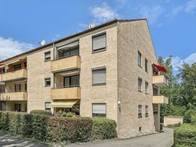 Solide 2-Zimmer-Eigentumswohnung in Plieningen – ruhige Lage mit Balkon
