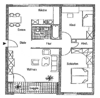 3,5-Zimmer Wohnung - provisionsfrei - Top saniert - KEINE Erbpacht