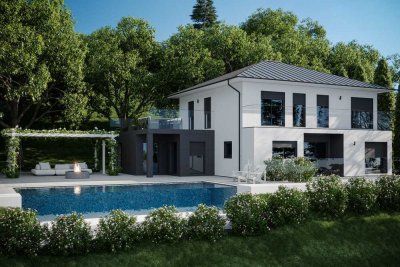NEU: FFM-Sachsenhausen ruhig, mit Skyline Blick - Elegante Stadtvilla in wundervoller Wohnlage!