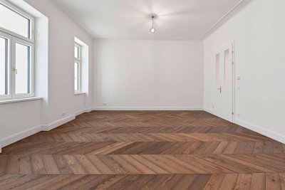 Exklusives Wohnen zwischen Donaukanal und Liechtensteinpark! Generalsanierter, südwestseitiger Drei-Zimmer-Erstbezug!