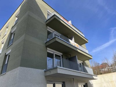 Erstbezug: stilvolle 1-Zimmer-Wohnung mit Einbauküche und Balkon in Ulm *WBS*