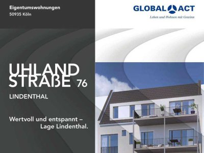 Vermietete WE in Toplage von Lindenthal: Dachgeschosswohnung inkl. Ausbau-Baugenehmigung