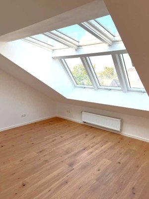 Lichtdurchflutetes 3-Zimmer-Dachgeschoss in Arenanähe-Stellplatz möglich