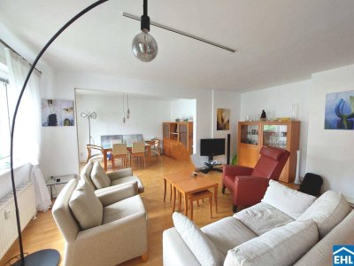 Möblierte, geräumige 3-Zimmer-Wohnung mit Loggia im Grünen!