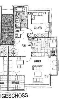 Repräsentative 3-Raum-Maisonette-Wohnung mit 2 Balkonen und Einbauküche in Berlin Mariendorf (Tempel