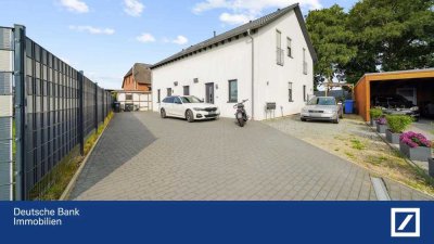 Moderne Doppelhaushälfte  – KfW-55, Smart-Home, Top-Zustand