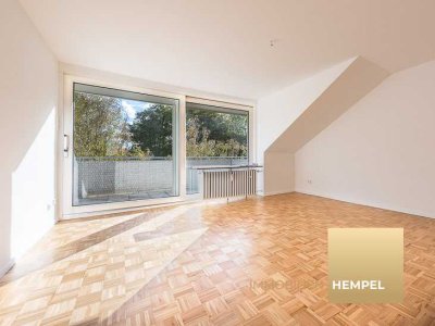 Kleines Glück in Duissern - Sanierte 2,5-Zimmerwohnung mit Blick ins Grüne