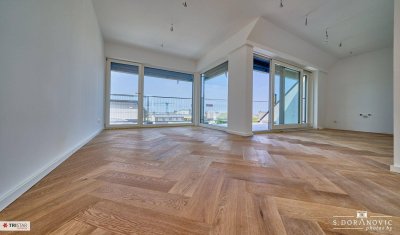 NEU! • Erstbezug • Sofort beziehbar • Luxus-Dachgeschosswohnungen 1180 Wien kaufen – Terrasse + Wienblick