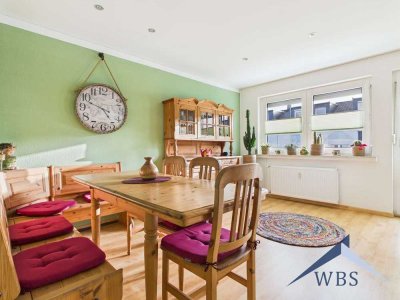 Helle 3-Zimmer-Wohnung mit Balkon, hochwertiger Einbauküche und unverbaubarem Blick ins Grüne
