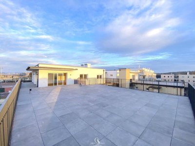 Exklusives Neubau-Penthouse: Moderne 4-Zimmer-Wohnung mit 128m² Terrasse in Premstätten