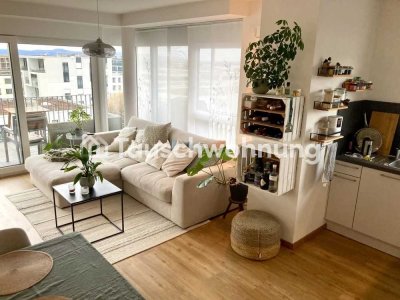 Tauschwohnung: Hell, ruhig, modern: 4 Zi-Whg. mit Weitblick (3 Balkone)