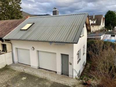Seltene Gelegenheit im Herzen von Dossenheim! Separates Haus im Innenhof: Appartement mit 2 Garagen