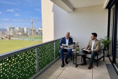 PROVISIONSFREI: Neubau 3-Zimmer mit uneinsehbarer Loggia, perfektem Grundriss – sofort beziehbar