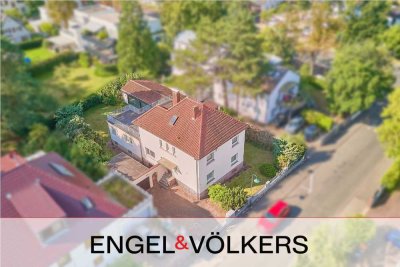 Viel Raum für die ganze Familie in der exklusiven Villenkolonie Darmstadt-Eberstadt