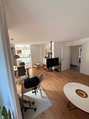 Exclusive 3-Zimmer Neubauwohnung mit Terrasse und Garten in zentraler Lage von Altenberge.