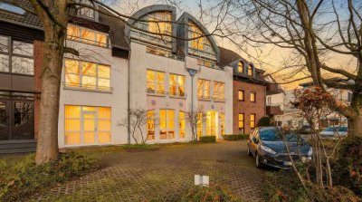 Möblierte Maisonette-Wohnung mit Balkon in ruhigem 6-Parteienhaus