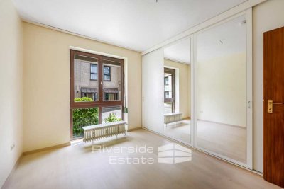 Seltene Gelegenheit an den Wallanlagen: 2 Zimmer mit West-Terrasse, TG-Stellplatz und Potenzial