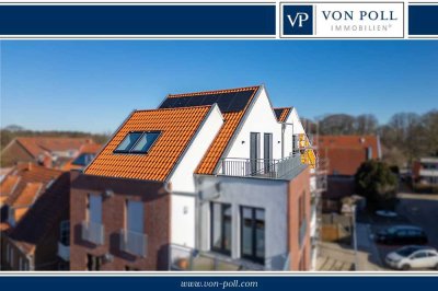Keine Gaskosten! Barrierefreies KFW 40+ Penthouse mit Fahrstuhl & Tiefgarage