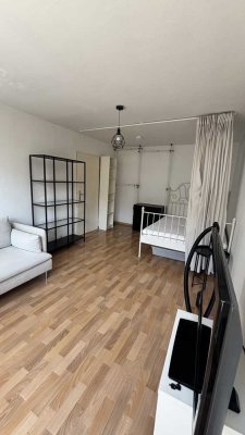 Möblierte 1-Zimmer-Wohnung mit Balkon in Mainz-Neustadt – befristet für 6 Monate