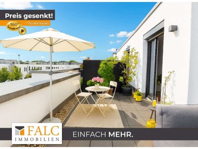 Attraktives Zuhause mit exklusiver Dachterrasse und Fernblick im Münchner Westen