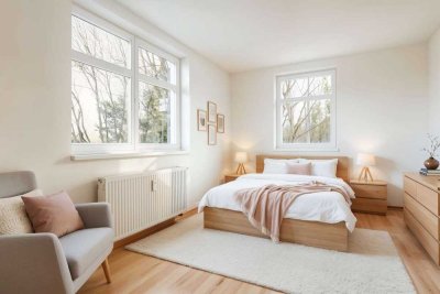 Sunny apartment with 4 rooms and large balcony