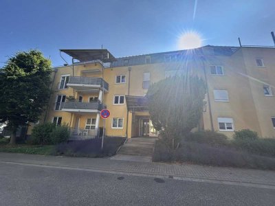 Erdgeschosswohnung mit 3 Zimmern und Atriumzugang in Bruchsal
