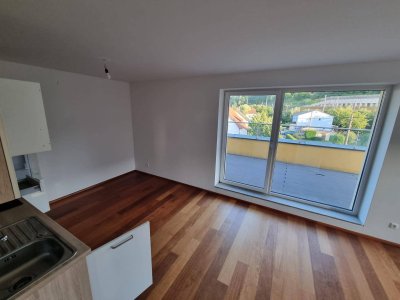Moderne 2-Zimmer Penthouse mit Terrasse in Linz