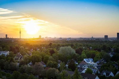 Ⓣraumhaftes Architekten-Loft. Kernasnierte Sunset-Suite mit Alpen- und Townblick..