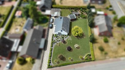 Charmantes Zuhause mit Garten, Garage und Nebengebäuden – ruhig gelegen in Holtland-Nücke!