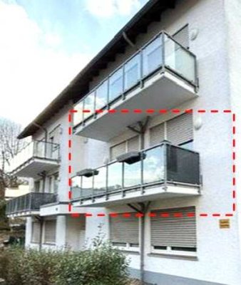 Helle 2-Zimmer-Wohnung im 1. OG mit Balkon in Dortmund-Lücklemberg. Auch WG geeignet!