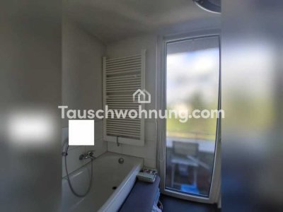 Tauschwohnung: Zentral gelegene 2 Zimmer Wohnung mit kleiner Dachterrasse