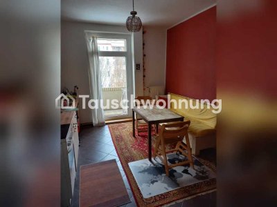 Tauschwohnung: Ruhige 3-Zi-Wohnung - wir suchen vier