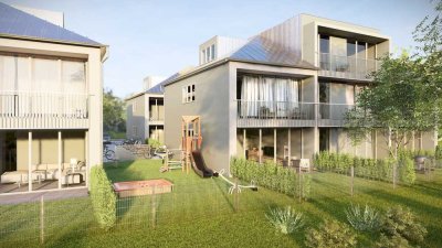 Grünes Wohnglück: 2-Zimmer-Gartenwohnung im Erdgeschoss, NEUBAU! WE 18