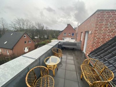 Mecklenbeck - 2-Zimmerwohnung mit großer Dachterrasse!