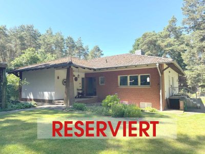 Reserviert! Wohntraum im Grünen
- Bungalow mit komfortablem Grundriss