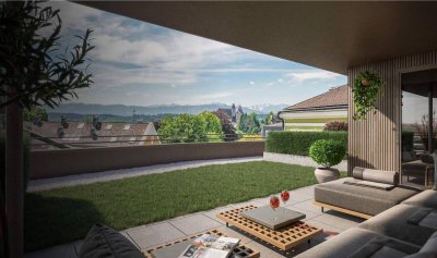 3-Zimmer - ausgezeichnete Aufteilung - NEUBAU - bezugsfertig - optional Dachgarten