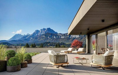 Exklusive Penthousewohnung mit Blick auf den Wilden Kaiser