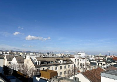 Erstbezug 4-Zimmer Wohnung mit Terrasse im DG, Nähe Wiedner Hauptstraße